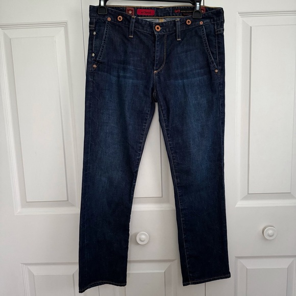 AG Adriano Goldschmted Blue Jeans The Cherish  Size: 27R - Picture 1 of 11